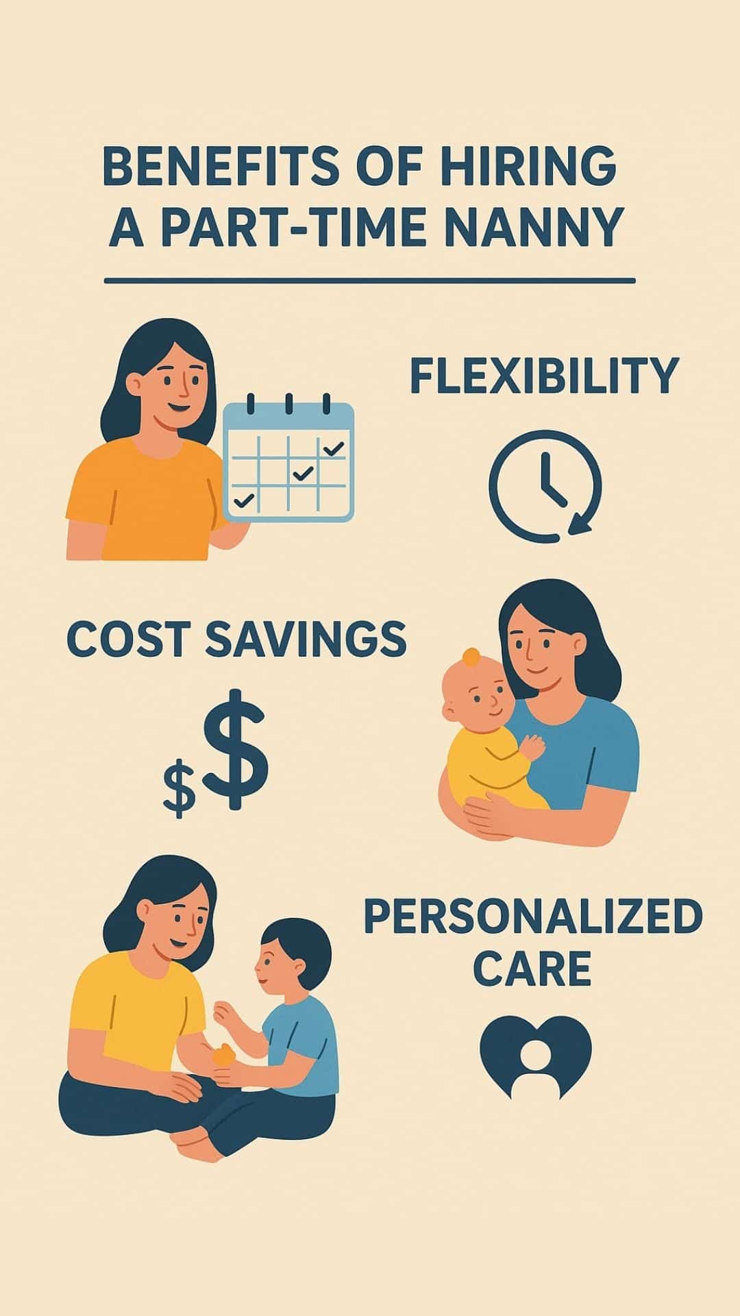 The Benefits of Hiring a Part Time Nanny
