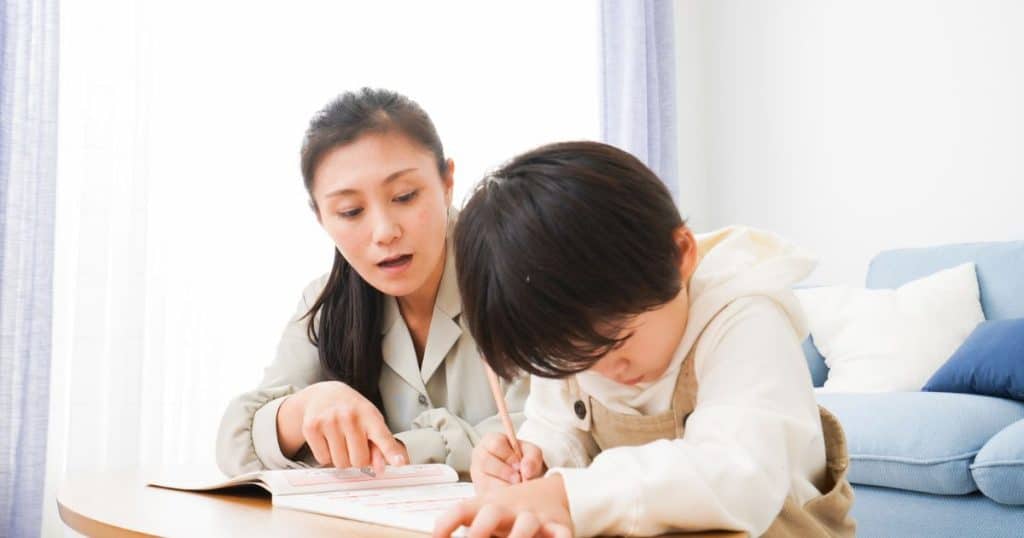 Houston part-time nanny helping children with after-school activities and homework