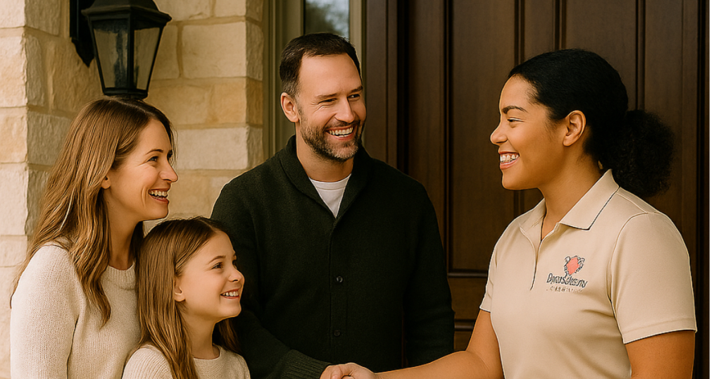 Texas family welcoming a new nanny into their home in January