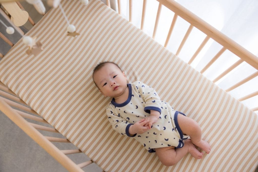 Prepared nursery with safe sleep setup for newborn care planning