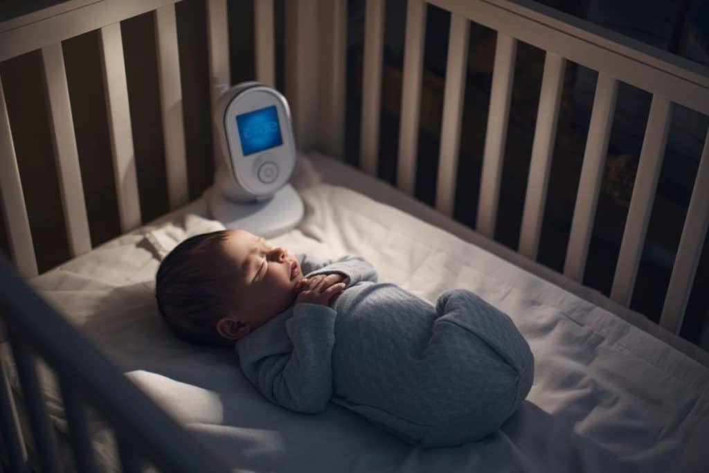 Safe sleep monitoring during overnight newborn care
