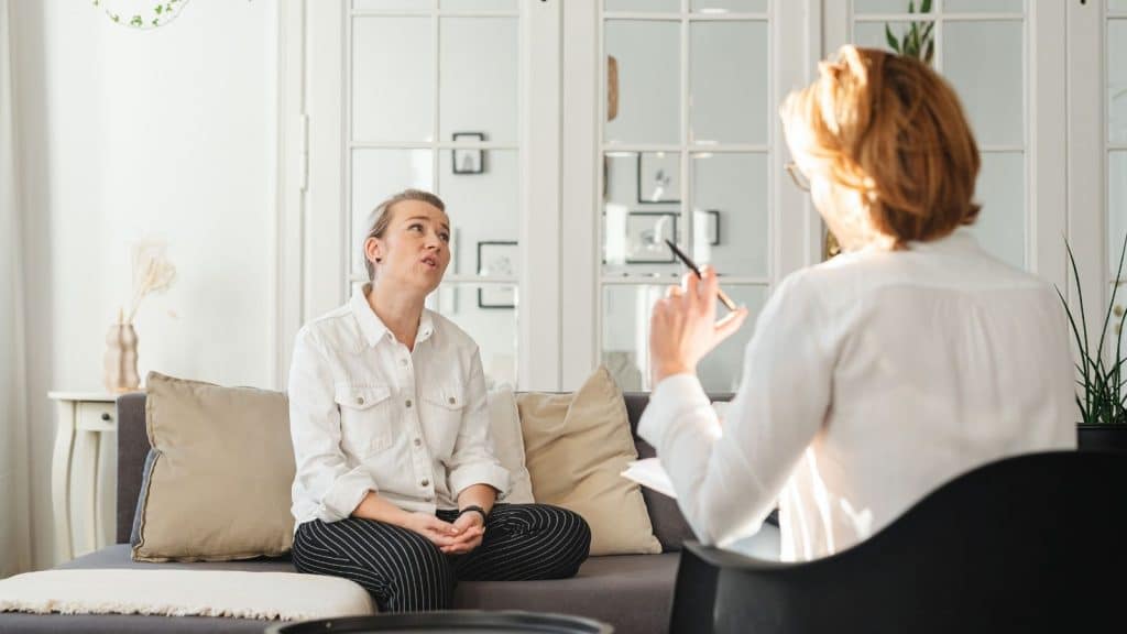 Nanny interview showing tension or defensive communication