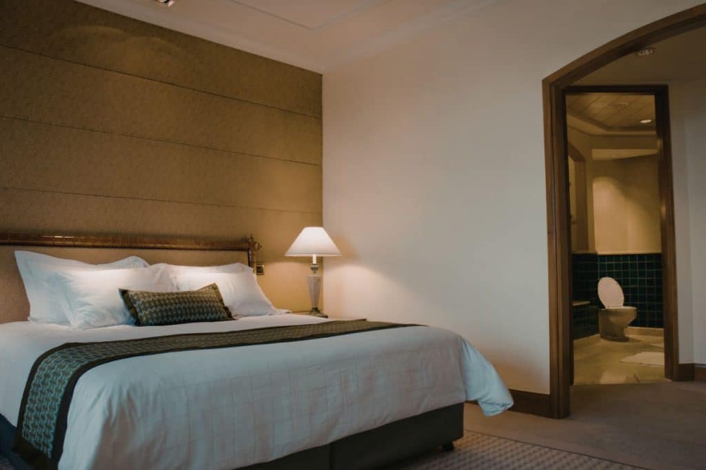 private bedroom setup for live-in nanny accommodation in family home