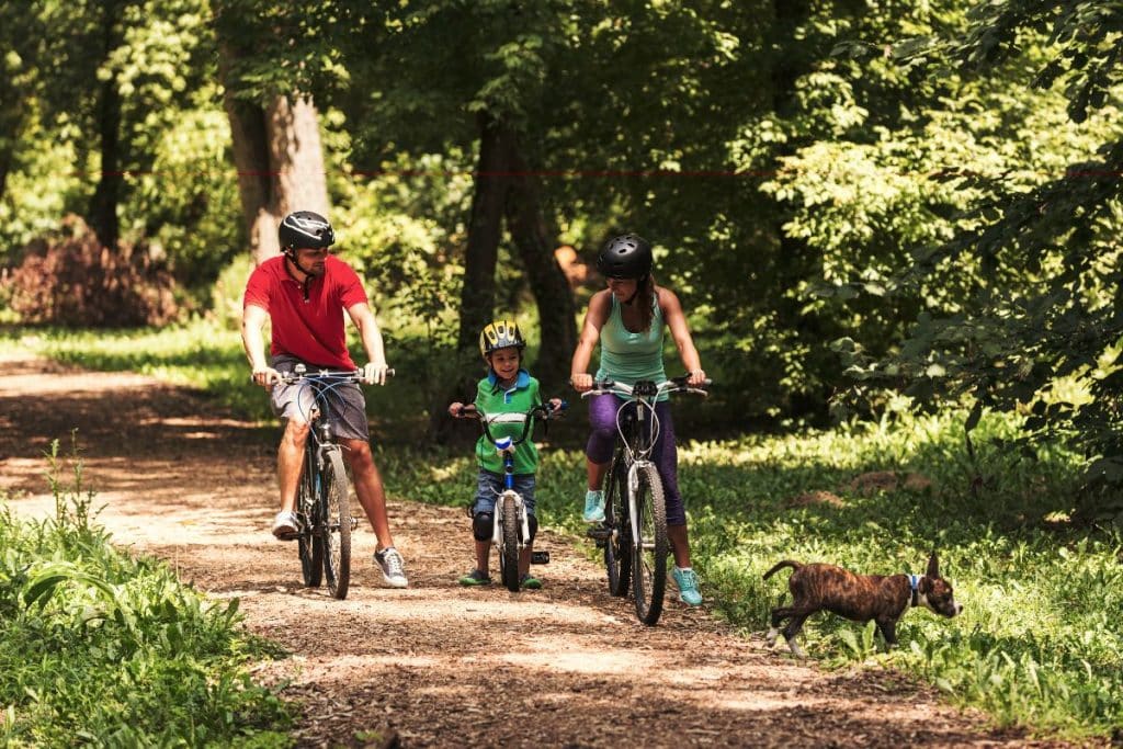 Family building a strong long-term relationship with a professional nanny.
