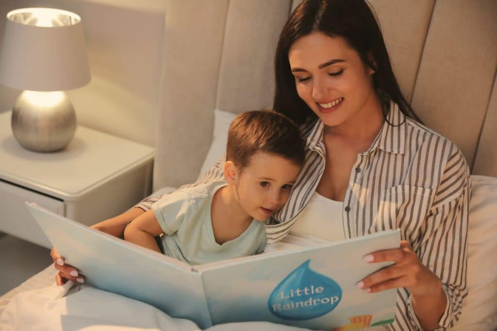 Travel nanny helping children maintain familiar routines while away from home.