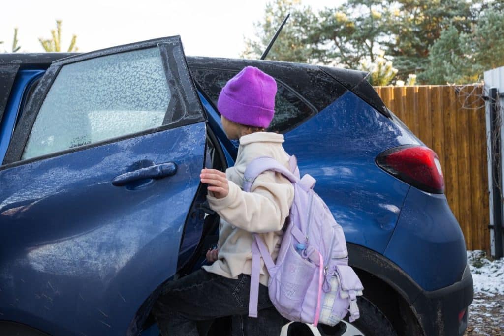 Professional nanny protecting family privacy and confidentiality