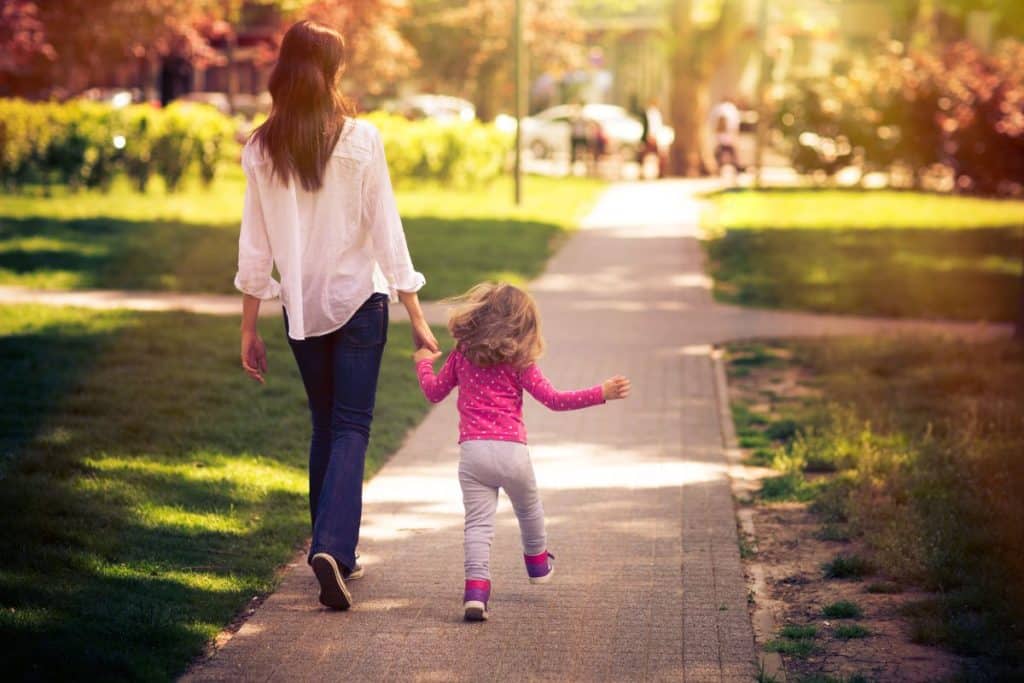 Family enjoying a long-term relationship with their professional nanny